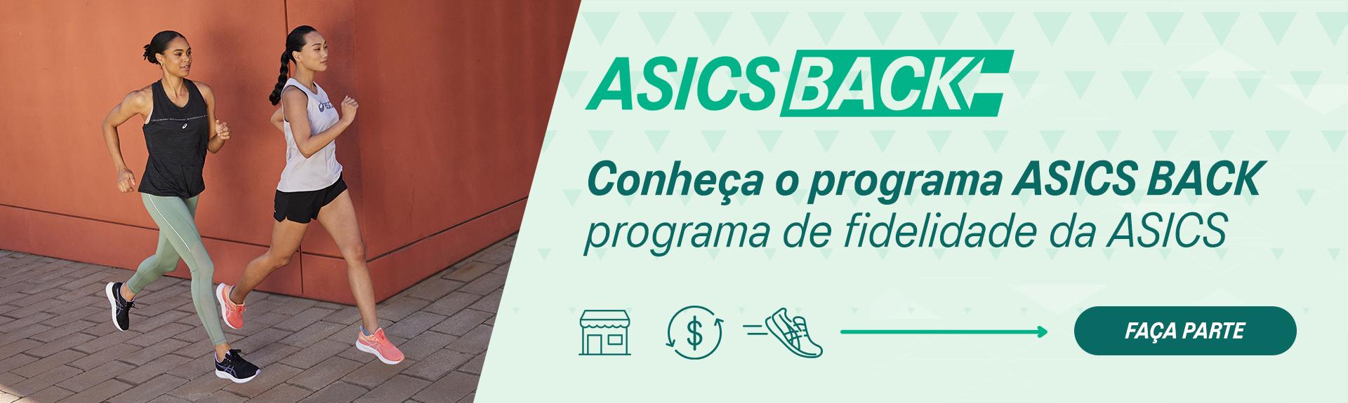 ASICS Back  Programa de Fidelidade